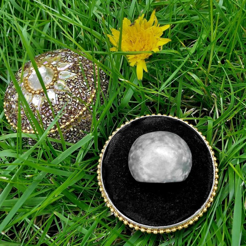 Image 2 of Silver robust and convex ring