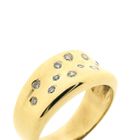 Image 2 of Gold ring with diamonds; 0.25 ct.