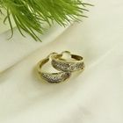 Image 2 of Vintage/antique gold hoop earrings | Ø 18.5 mm