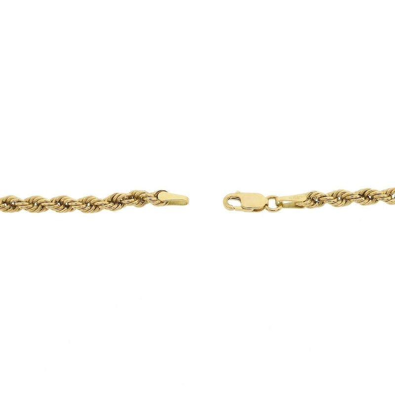 Image 3 of 18K Gold Twisted Link Chain | 61 cm