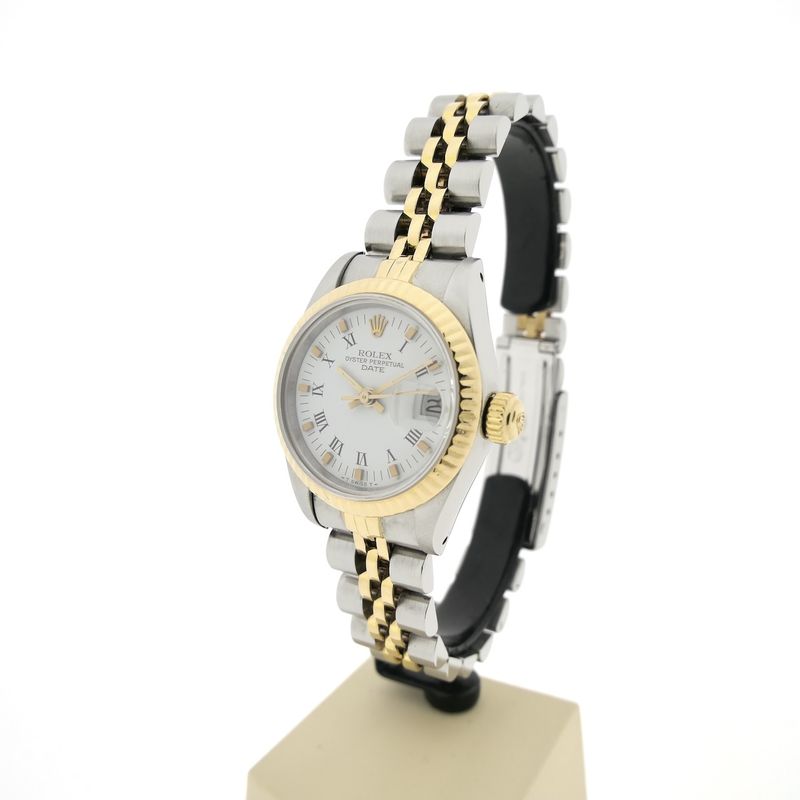 Image 2 of Rolex Lady-Datejust 26mm 69173; Vintage 18k gold/steel women's watch