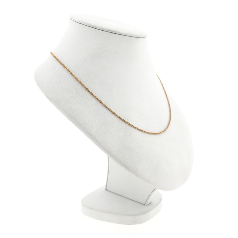 Image 5 of 9 karat Singapore link chain