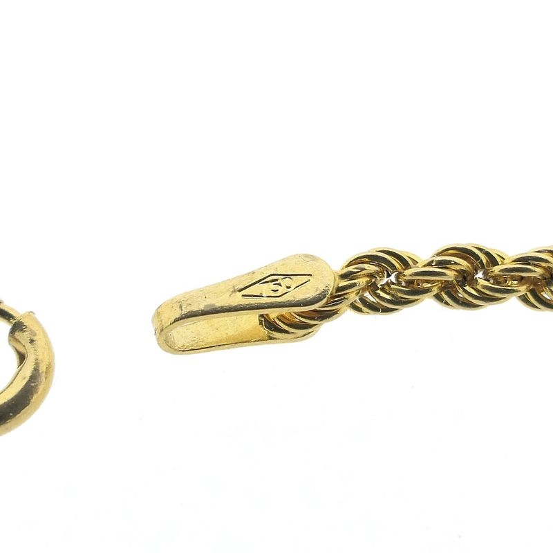 Image 4 of 18K Gold Twisted Link Chain | 50.5 cm