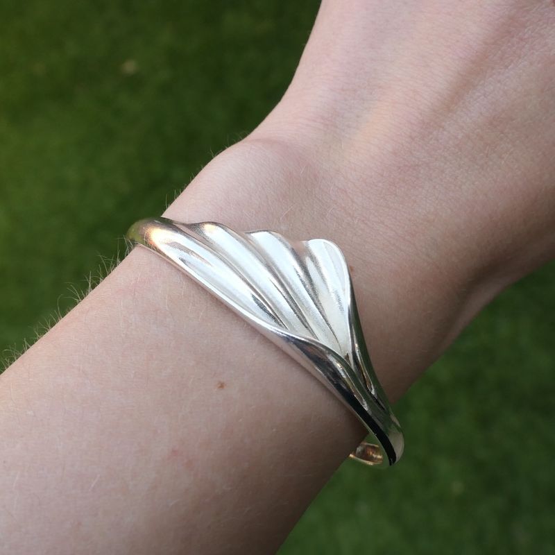 Image 3 of Silver fantasy slave bracelet | Ø 58 mm