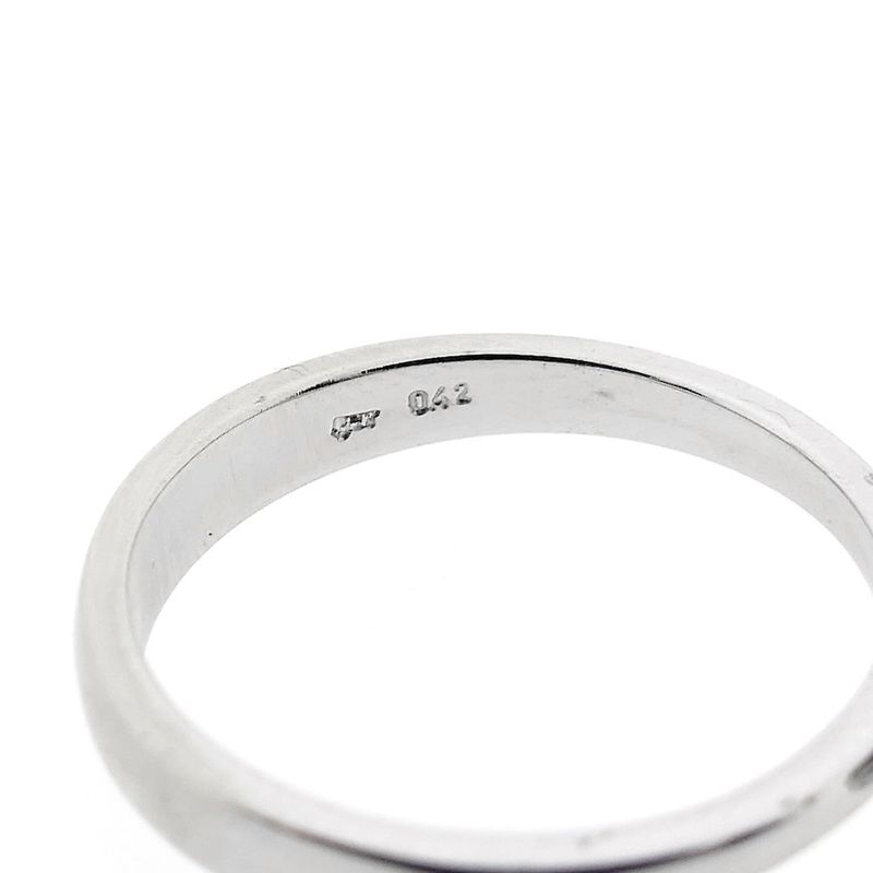 Image 8 of White gold ring with diamonds | 0.42 ct.