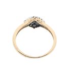 Image 9 of Gold entourage ring with diamonds | 0.25 ct.