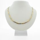 Image 1 of Two-tone gold fantasy link necklace