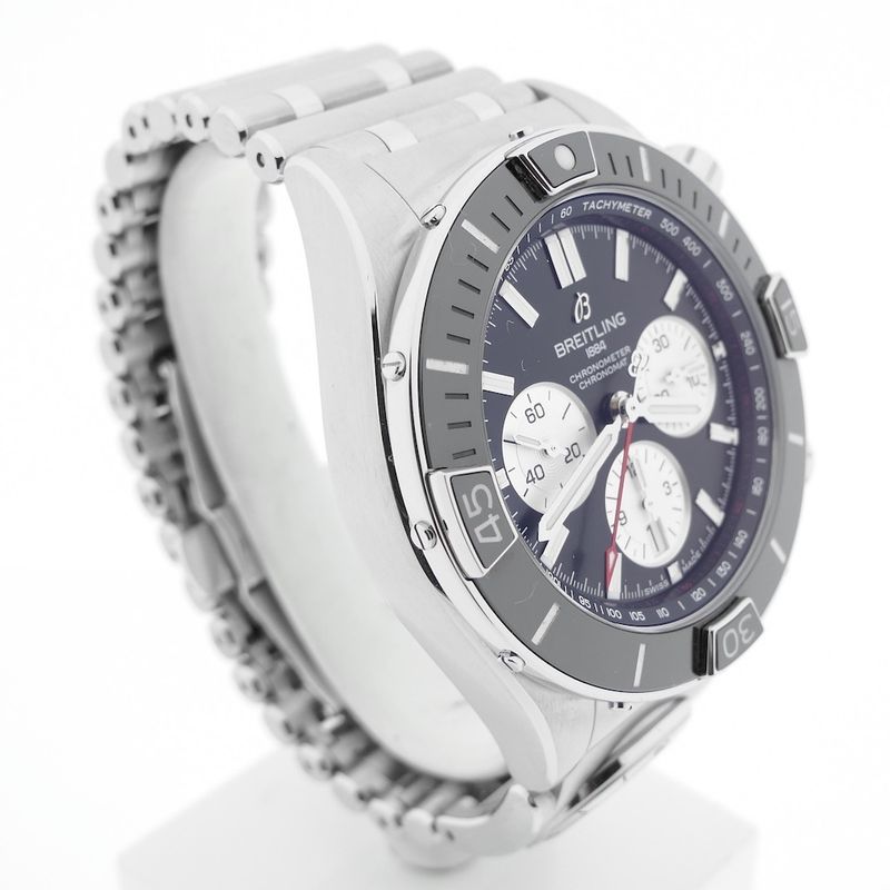 Image 3 of Breitling Super Chronomat B01 44; Automatic men's watch with UTC