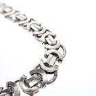 Image 3 of Silver link bracelet; Men | 22.5 cm