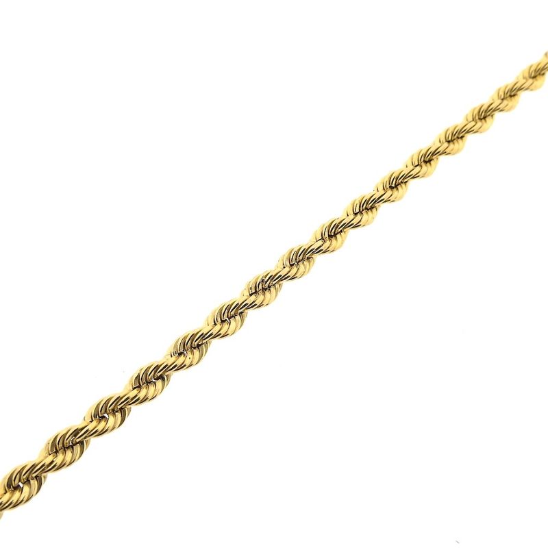 Image 8 of 8K Twisted Link Chain | 50cm