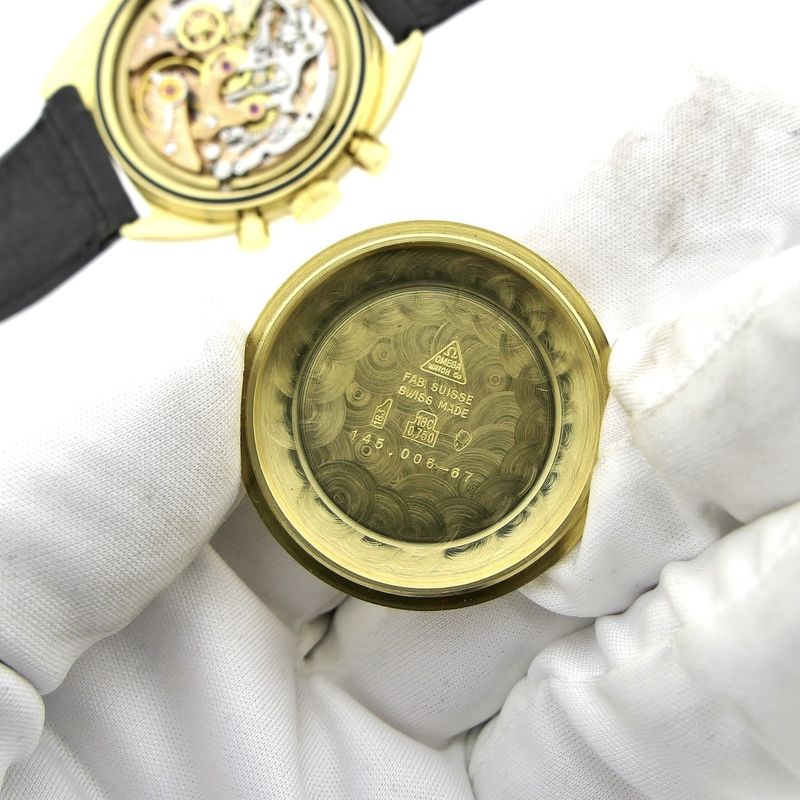 Image 14 of Omega Seamaster 'Chunky C' Chronograph; Vintage 18k men's watch