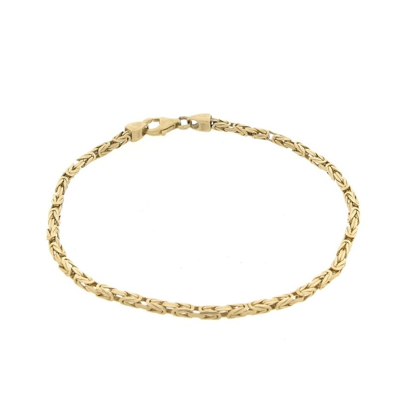 Image 9 of Gold king's link bracelet | 21.5 cm