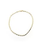 Image 3 of Gold navy link bracelet