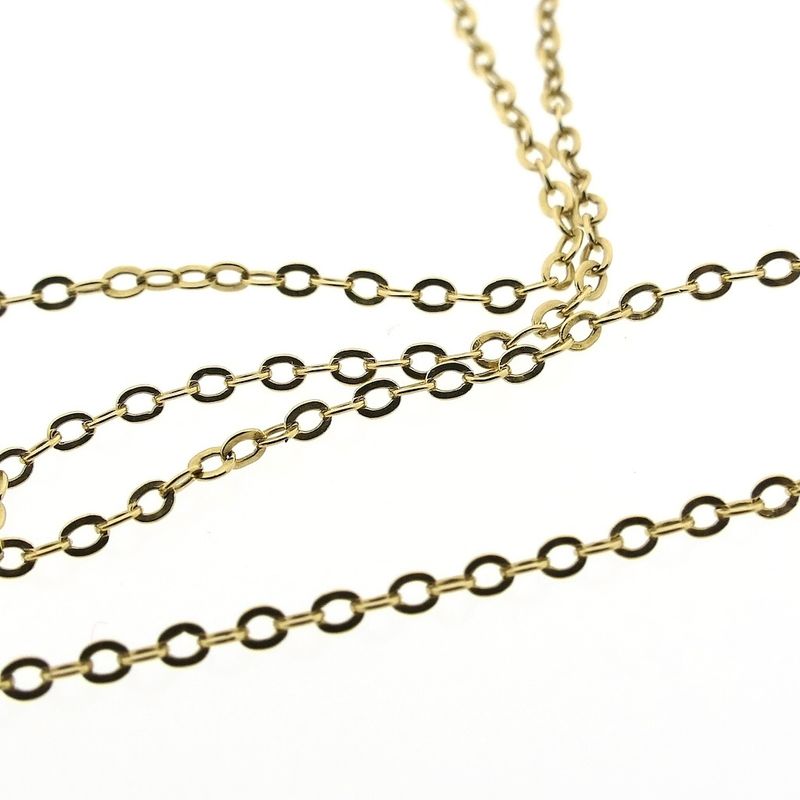 Image 3 of 18K Gold Anchor Link Chain | 61 cm