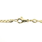 Image 4 of Gold flat gourmet link bracelet