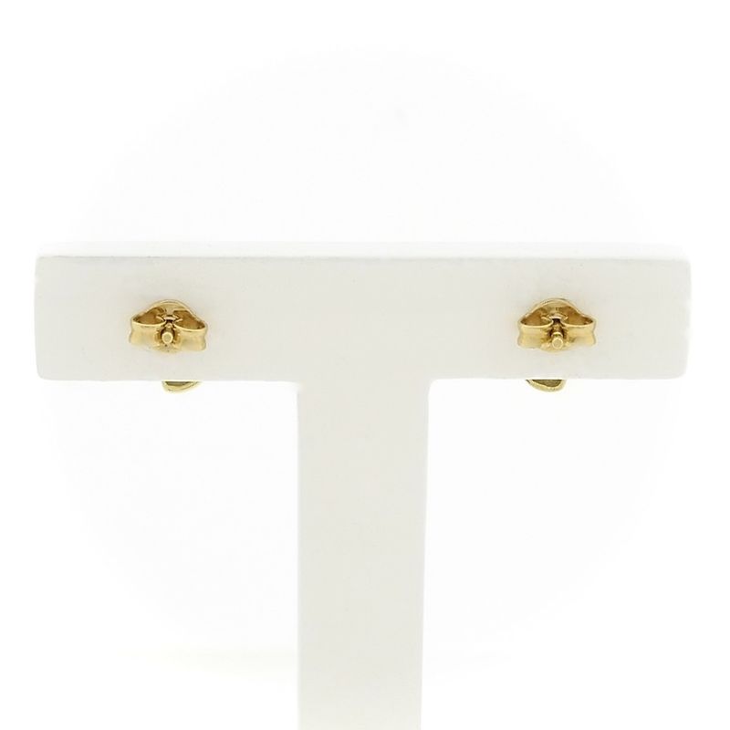 Image 3 of Golden subtle stud earrings