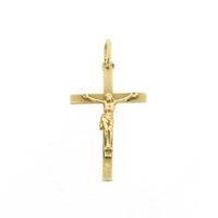 Gold pendant of cross with corpus