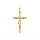 Image 1 of Gold pendant of cross with corpus