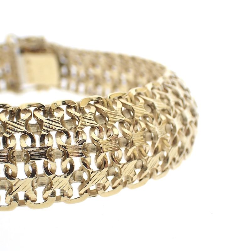 Image 8 of Gold fantasy link bracelet