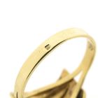 Image 9 of Gold ring with zirconia