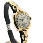 Image 3 of JW Benson 'Art Deco'; Antique 9k gold ladies' watch with Audemars movement