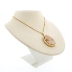 Image 6 of Antique gold pendant with cameo