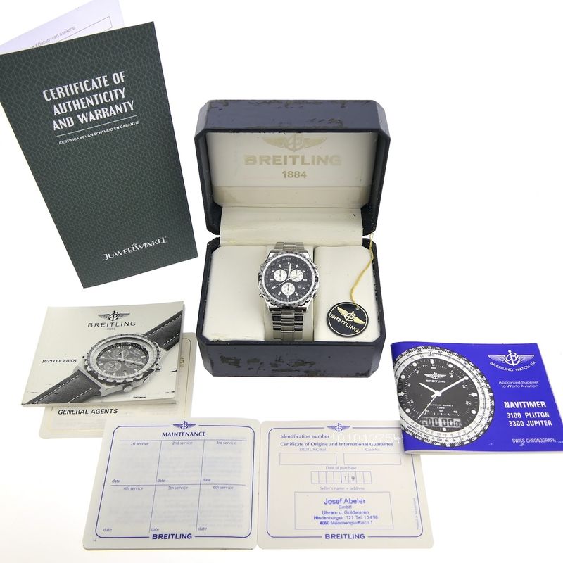 Image 20 of Breitling Jupiter Pilot A59028; Chronograph men's watch