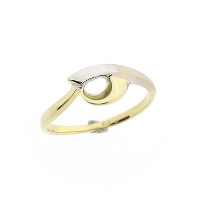 Image 1 of Two-tone gold fantasy ring