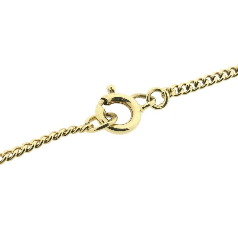 Image 5 of Gold gourmet link chain | 52 cm