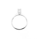 Image 5 of White Gold Solitaire Ring with Diamond; 0.28 ct.