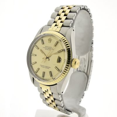 Image 2 of Rolex Datejust 1601; Gold/steel watch with rare 'sigma' dial