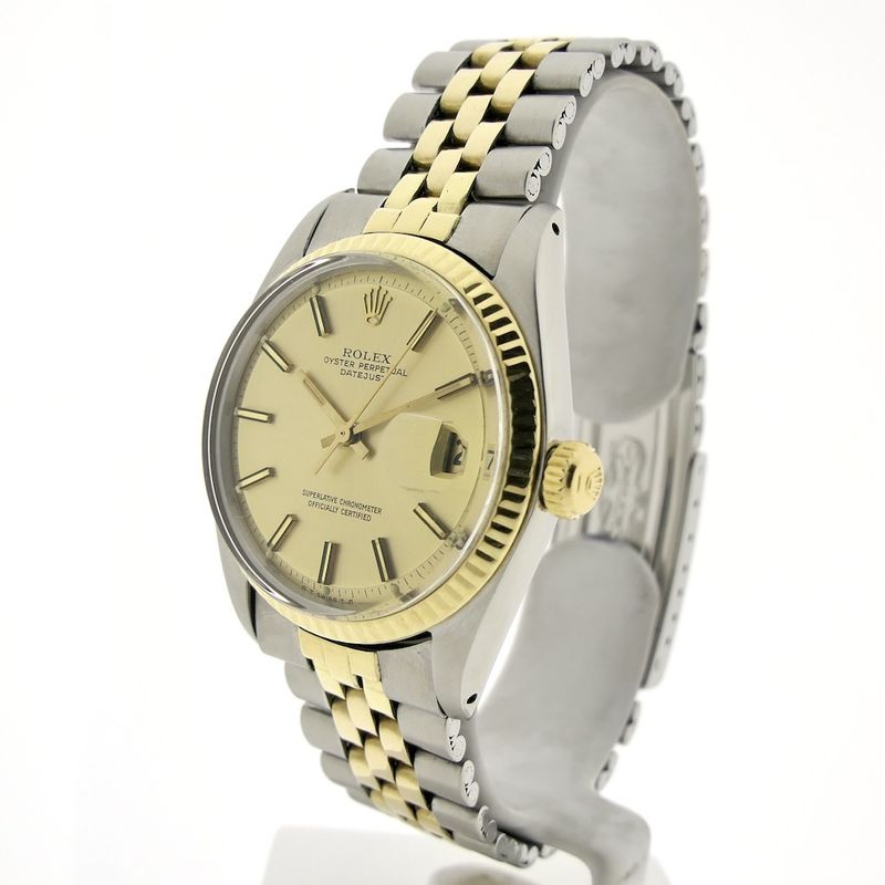 Image 2 of Rolex Datejust 1601; Gold/steel watch with rare 'sigma' dial