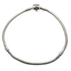 Image 3 of Pandora bracelet; Silver; Snake Chain | 22 cm