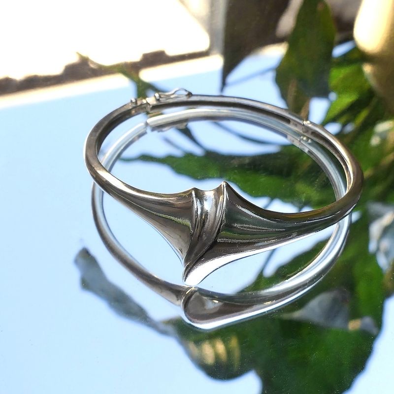 Image 2 of Silver fantasy slave bracelet | Ø 62 mm