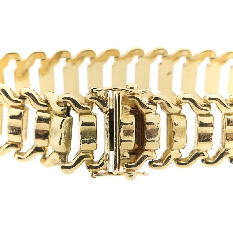 Image 6 of Golden fantasy link bracelet | 19 cm