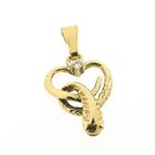 Image 4 of Gold pendant with zirconia