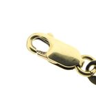 Image 9 of Gold Figaro link chain | 51 cm