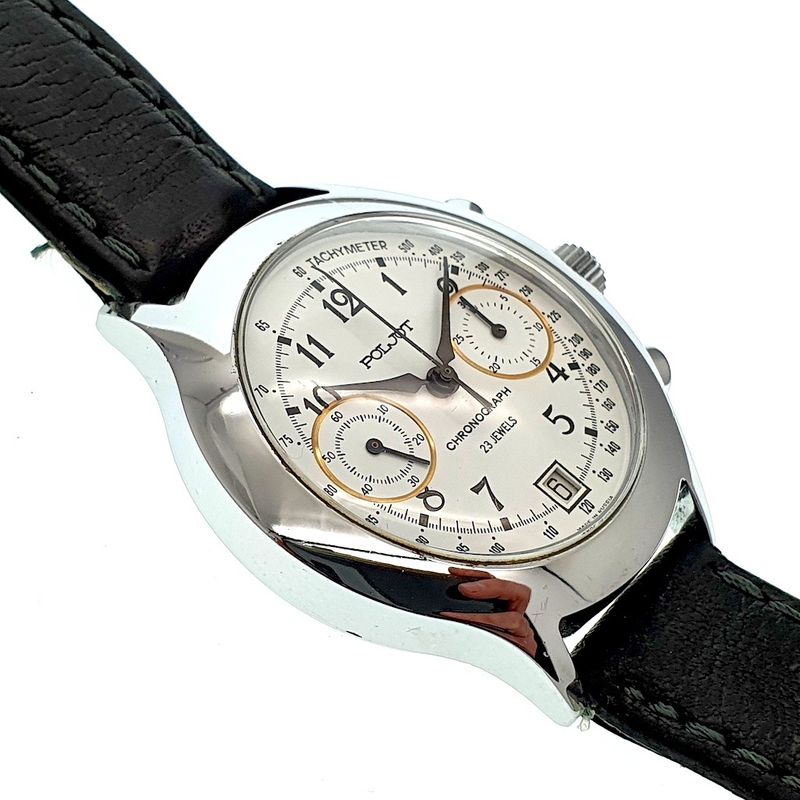 Image 3 of Poljot USSR; Chronograph men's watch