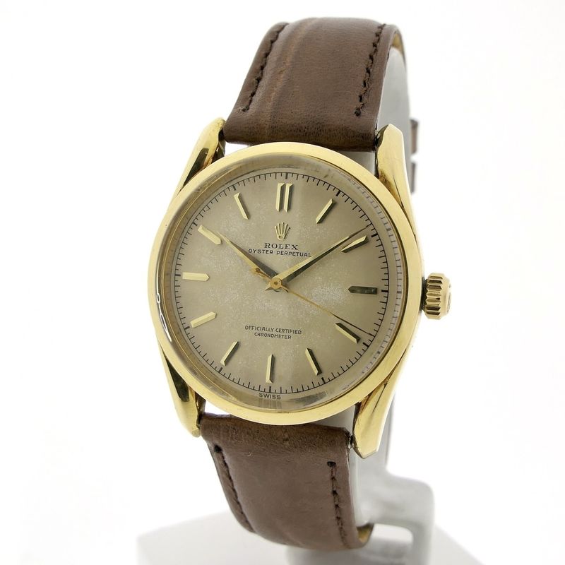 Image 25 of Rolex Oyster Perpetual 6290; Vintage 18k automatic watch from 1955