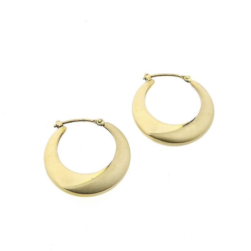 Image 5 of Gold earrings | Ø 23 mm