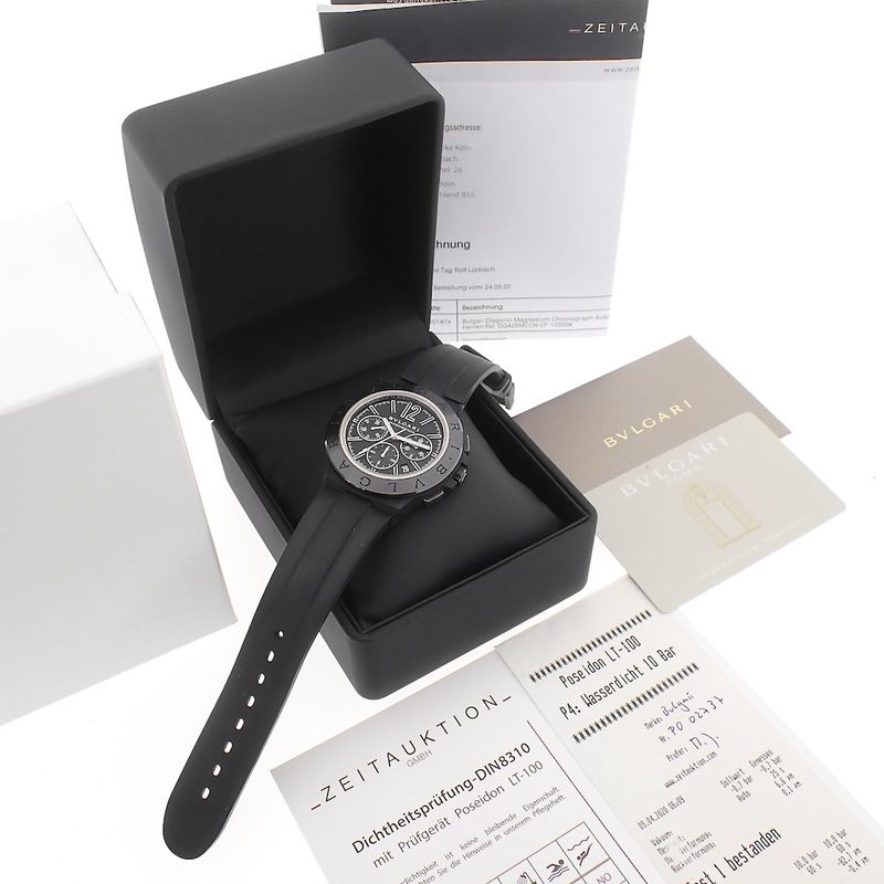 Image 2 of Bvlgari Diagono Magnesium Chronograph Men's Watch