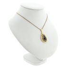 Image 4 of Vintage gold pendant with garnet