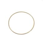 Image 3 of Gold smooth slave bracelet | Ø 60 mm