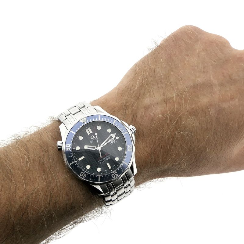 Image 12 of Omega Seamaster 300m 'James Bond' 2221.80.00; Men's diving watch