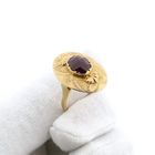 Image 9 of Vintage Gold Ring with Garnet