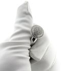 Image 7 of White gold cocktail ring with diamonds; 0.62 ct.