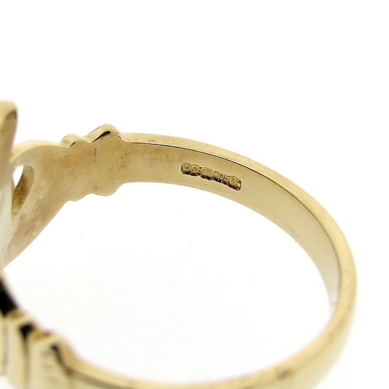 Image 6 of 9 carat Claddagh ring