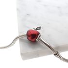 Image 2 of Pandora x Disney charm; Silver; Red apple or Snow white