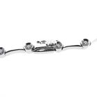 Image 4 of Platinum bracelet with diamond; 0.72 ct. | 19 cm