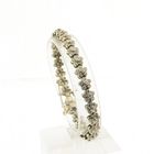 Image 1 of Gold tennis bracelet with diamonds; 4.86 ct.